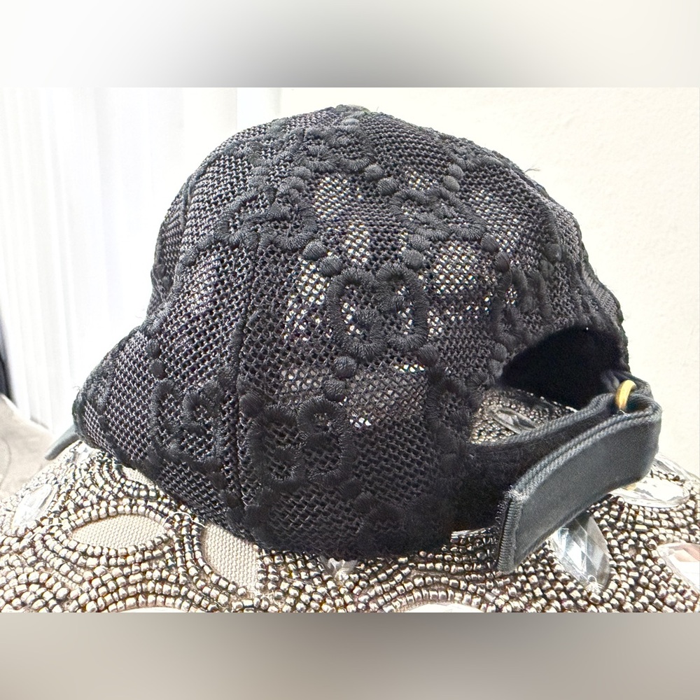 Gucci Black Lace Hat